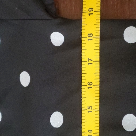 Joe Fresh sz S black top with white polka-dots 🌛 - Picture 8 of 8
